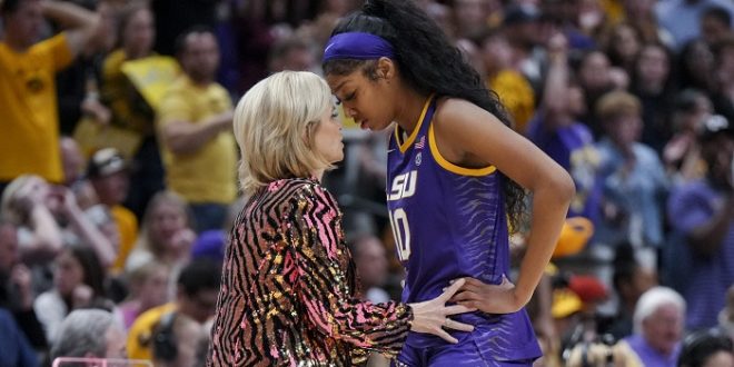 Angel Reese, Kim Mulkey share unforgettable moment during Mystics game