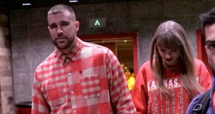 Travis Kelce spotted with adorable tribute to girlfriend Taylor Swift as she continues UK tour