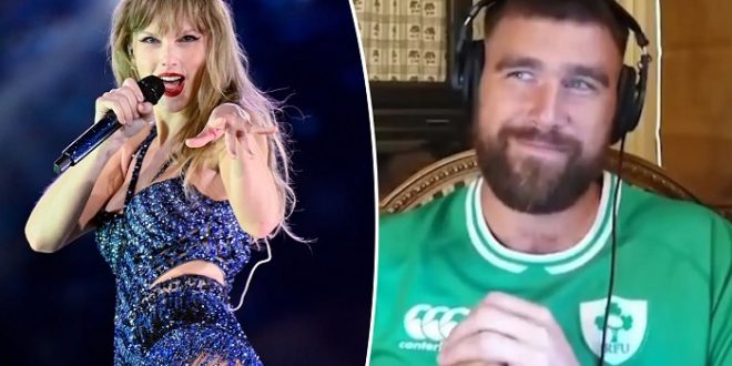 Why fans think Taylor Swift was secretly in the room as Travis Kelce recorded New Heights podcast