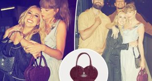 Taylor Swift totes heart-shaped bag for double date with Travis Kelce and Mahomes'