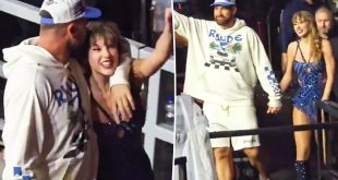 Taylor Swift and Travis Kelce Leave Hand-in-Hand After Her Third Eras Tour Show in Amsterdam