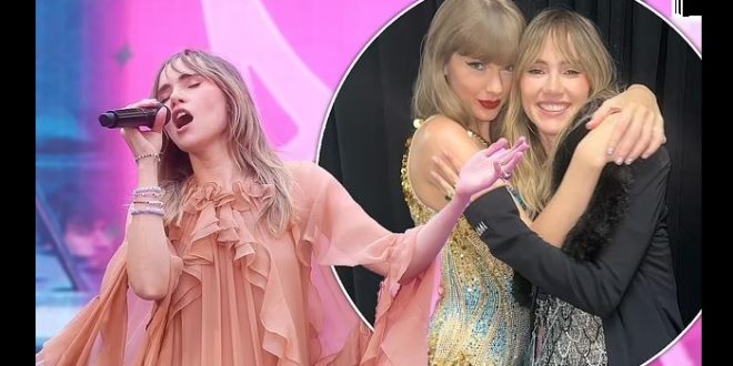 Suki Waterhouse reveals the backstage drama at Taylor Swift's Wembley gigs