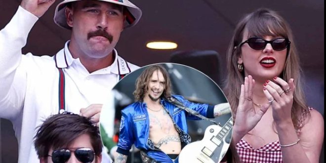 Taylor Swift and Travis Kelce get heartfelt reaction from Justin Hawkins after viral video